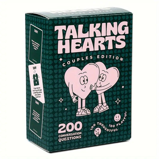 Карти за разговори "Talking Hearts" – Перфектна игра за двойки